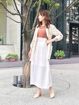 maiさん（レディース・160cm）の春コーディネート