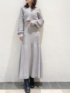 maiさん（レディース・160cm）の冬コーディネート