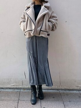 maiさん（レディース・160cm）の秋コーディネート