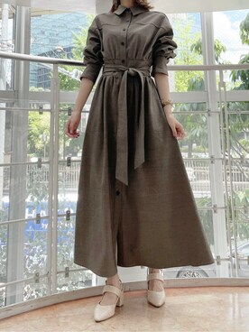 maiさん（レディース・160cm）の秋コーディネート