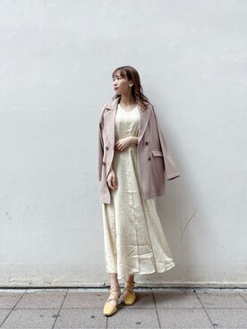 maiさん（レディース・160cm）の春コーディネート