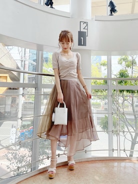 maiさん(レディース・160cm)の春コーディネート