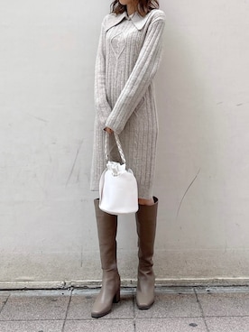 maiさん（レディース・160cm）の秋コーディネート