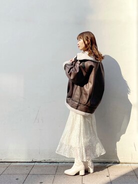 maiさん（レディース・160cm）の冬コーディネート