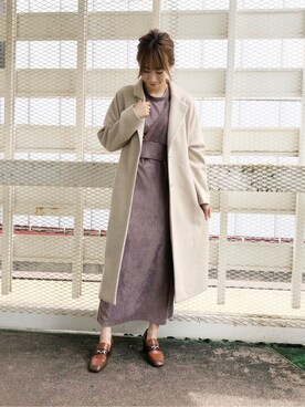 「dazzlin（ダズリン）のビットローファー（ローファー）」を使った、maiさん（レディース・160cm）の夏コーディネート