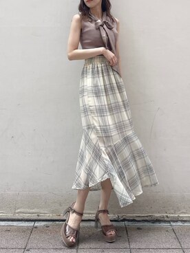 maiさん(レディース・160cm)の夏コーディネート