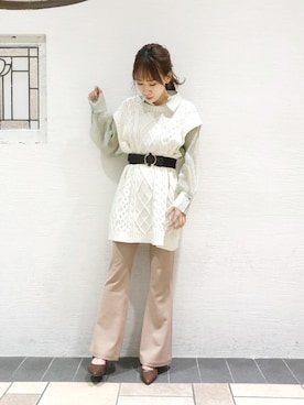 maiさん（レディース・160cm）の春コーディネート