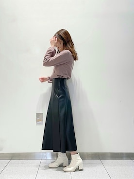 maiさん(レディース・160cm)の冬コーディネート