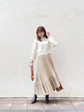 maiさん（レディース・160cm）の冬コーディネート