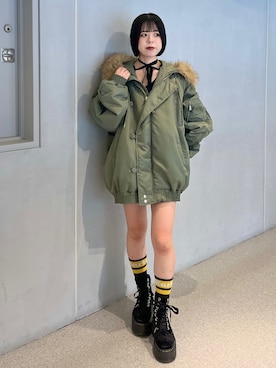 MOMOKAさん（レディース・153cm）の秋コーディネート