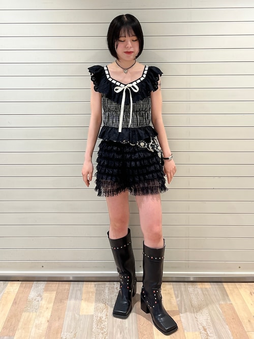 専用です 美品 rosymonster ドットフリルショートパンツ