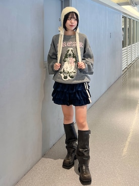 MOMOKAさん（レディース・153cm）の秋コーディネート