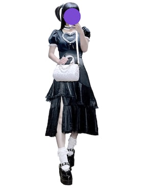 「アイテム（バレッタ/ヘアクリップ）」を使った、#7A4AD2さん（レディース・158cm）の秋コーディネート