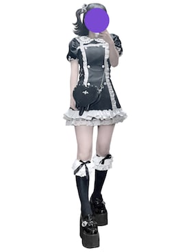 「アイテム（バレッタ/ヘアクリップ）」を使った、#7A4AD2さん（レディース・158cm）の秋コーディネート