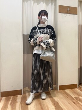 mumuさん（レディース・152cm）の冬コーディネート
