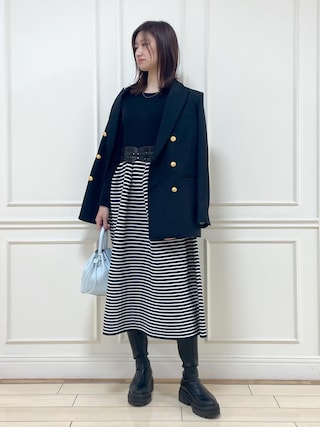 ROPE'（ロペ）の「【雑誌掲載】金ボタン ウール テーラードジャケット