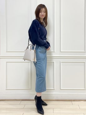 「アイテム（アクセサリー）」を使った、_ayaka_さん（レディース・166cm）の秋コーディネート