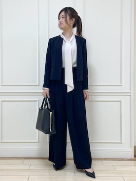 「スーツ」｜_ayaka_さん（レディース・166cm）の春コーディネート