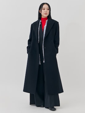 「STUDIOUS（ステュディオス）のアイテム（ジャケット/アウター）」を使った、STUDIOUS STAFFさん（レディース・162cm）の秋コーディネート