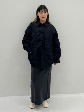 「CLANE（クラネ）のアイテム（その他アウター）」を使った、STUDIOUS STAFFさん（レディース・160cm）の秋コーディネート