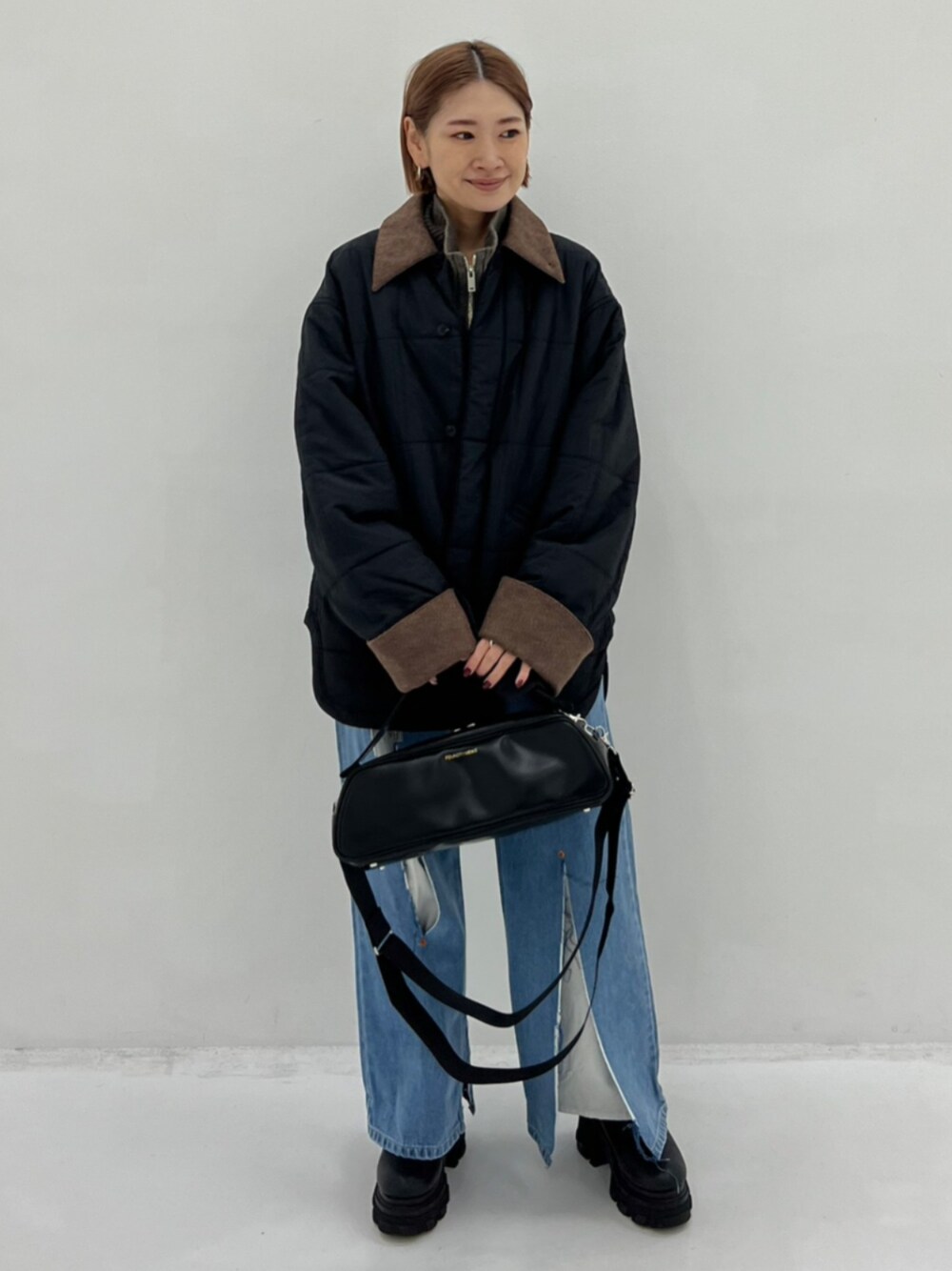 TODAYFUL/トゥデイフル】Soutiencollar Quilting Jacket/ステンカラー 