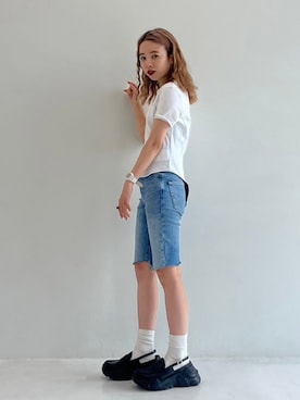 「AKIKOAOKI（アキコアオキ）のアイテム」を使った、STUDIOUS STAFFさん（レディース・152cm）の夏コーディネート