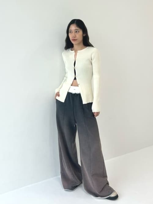 STUDIOUS/ステュディオス】ホックディティールニット