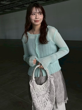 「STUDIOUS(ステュディオス)のアイテム」を使った、STUDIOUS STAFFさん(レディース・152cm)の春コーディネート