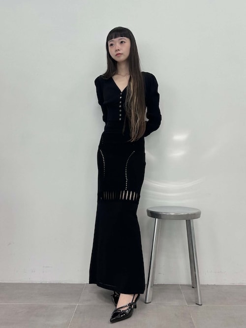 m*o様 フェティコ　fetico　FLARED SLEEVE KNIT TOP m*o様 フェティコ fetico FLARED SLEEVE KNIT TOP 【公式通販】