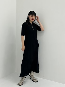 「CINOH（チノ）のアイテム（ワンピース/ドレス）」を使った、STUDIOUS STAFFさん（レディース・161cm）の春コーディネート