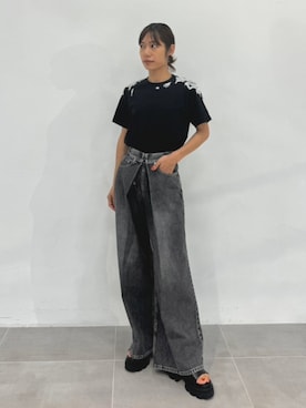 「JOHN LAWRENCE SULLIVAN（ジョンローレンスサリバン）のアイテム」を使った、STUDIOUS STAFFさん（レディース・162cm）の夏コーディネート