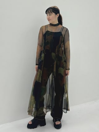 UND GYPSUM ART DRESS AMERI UND GYPSUM ART DRESS/ジプシーアートドレス