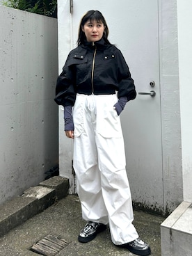 「FEMMENT（ファモン）のアイテム」を使った、STUDIOUS STAFFさん（レディース・162cm）の秋コーディネート