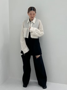 トゥデイフル todayful ストライプショートシャツ TODAYFUL（トゥデイフル）の「【TODAYFUL/トゥデイフル