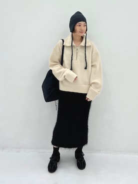 「アイテム（バックパック/リュック）」を使った、STUDIOUS STAFFさん（レディース・154cm）の秋コーディネート
