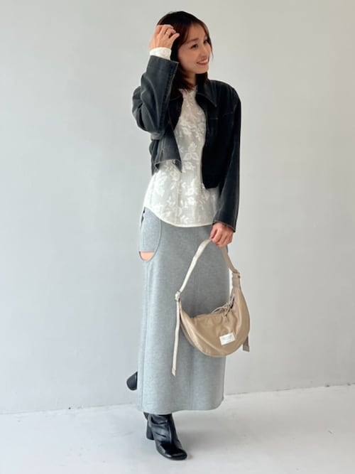 STUDIOUS/ステュディオス】Suede Short Jacket/スウェードショート