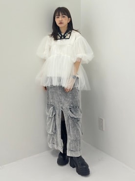 TOGA TOO/トーガトゥ】Metal collar/付け襟を使った人気ファッション 