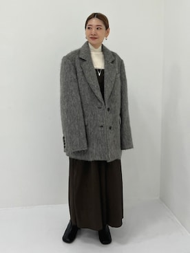「TODAYFUL（トゥデイフル）のアイテム（ジャケット/アウター）」を使った、STUDIOUS STAFFさん（レディース・154cm）の秋コーディネート
