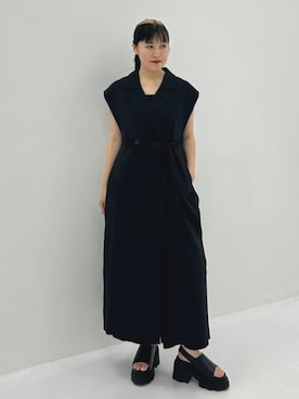 「CLANE（クラネ）のアイテム（その他アウター）」を使った、STUDIOUS STAFFさん（レディース・161cm）の夏コーディネート