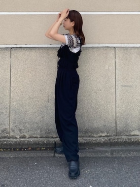 「AKIKOAOKI（アキコアオキ）のアイテム」を使った、STUDIOUS STAFFさん（レディース・150cm）の夏コーディネート