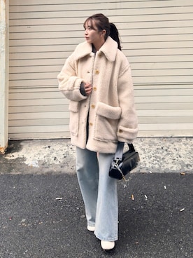 「アイテム（その他アウター）」を使った、STUDIOUS STAFFさん（レディース・151cm）の秋コーディネート