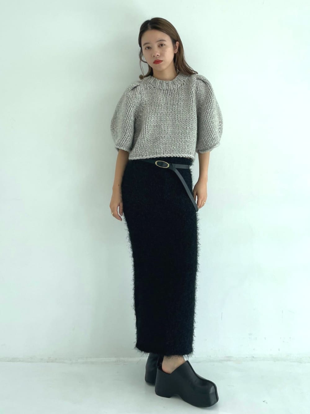 TODAYFUL/トゥデイフル】シャギーニットスカート/Shaggy Knit Skirtを