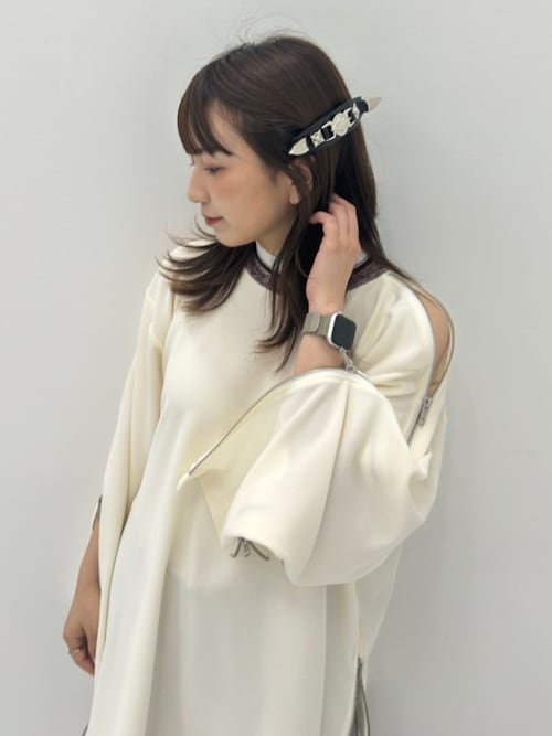TOGA（トーガ） ヘアクリップ 「TOGA TOO/トーガトゥ」Metal leather