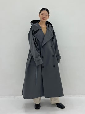 「VACHEMENT（ヴァシュモン）のアイテム（ジャケット/アウター）」を使った、STUDIOUS STAFFさん（レディース・154cm）の秋コーディネート