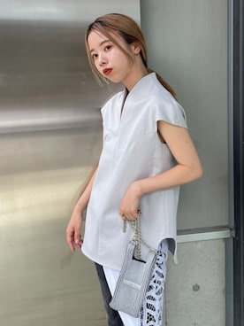 「LASTFRAME（ラストフレーム）のアイテム」を使った、STUDIOUS STAFFさん（レディース・152cm）の夏コーディネート