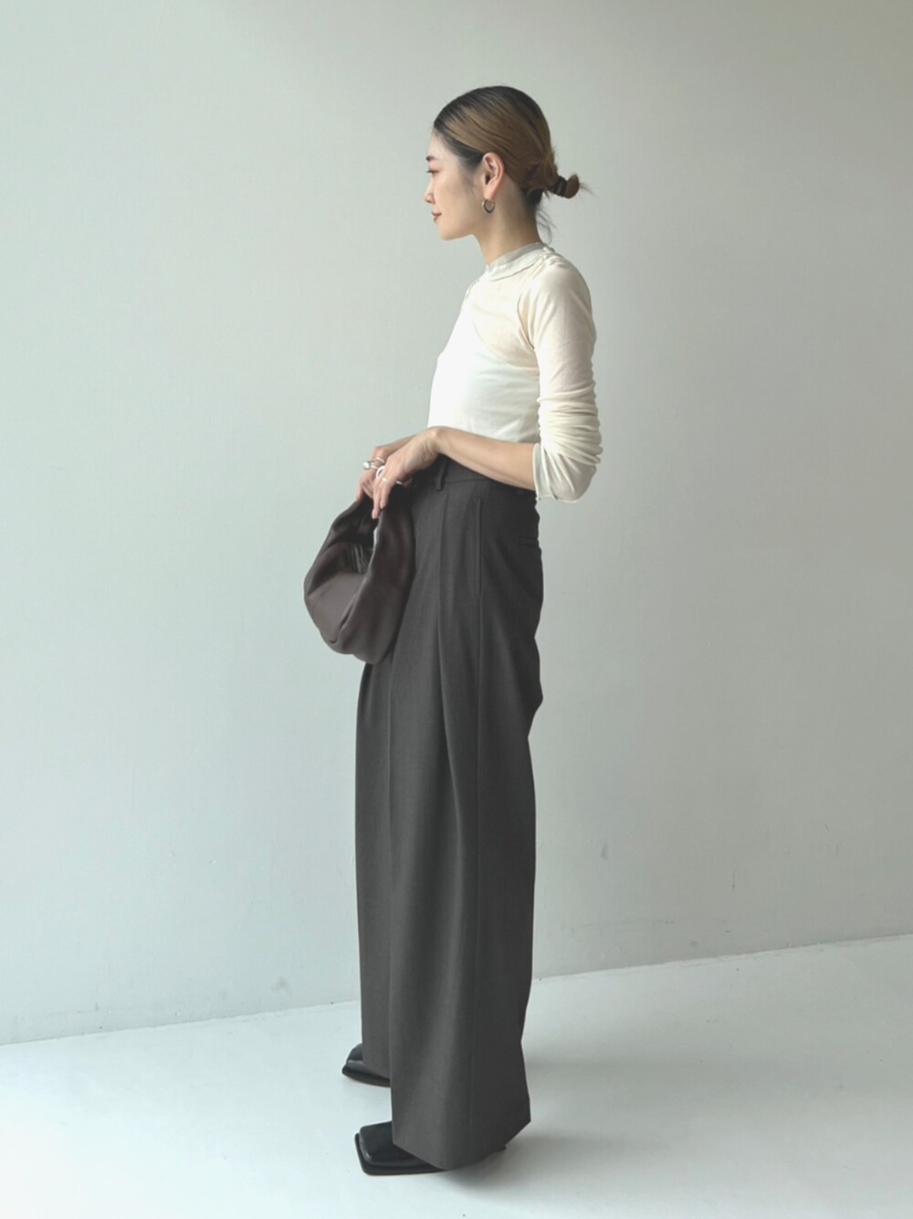 TODAYFUL/トゥデイフル】Highgauge Layered Long T-shirts/ハイゲージ