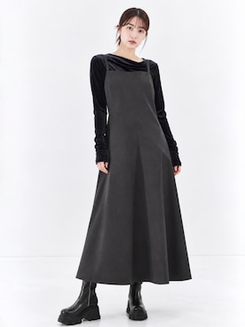 「STUDIOUS(ステュディオス)のアイテム」を使った、STUDIOUS STAFFさん(レディース・155cm)の秋コーディネート