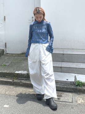 「FEMMENT（ファモン）のアイテム」を使った、STUDIOUS STAFFさん（レディース・152cm）の夏コーディネート
