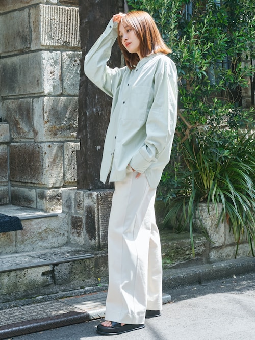 TODAYFUL/トゥデイフル】Stripe Pocket Shirts/ストライプポケット