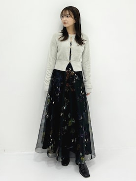 「STUDIOUS（ステュディオス）のアイテム」を使った、STUDIOUS STAFFさん（レディース・151cm）の秋コーディネート